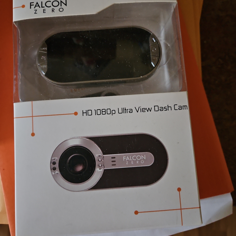 Falcon Zero HD 1080p Ultra View Dash Cam - Black